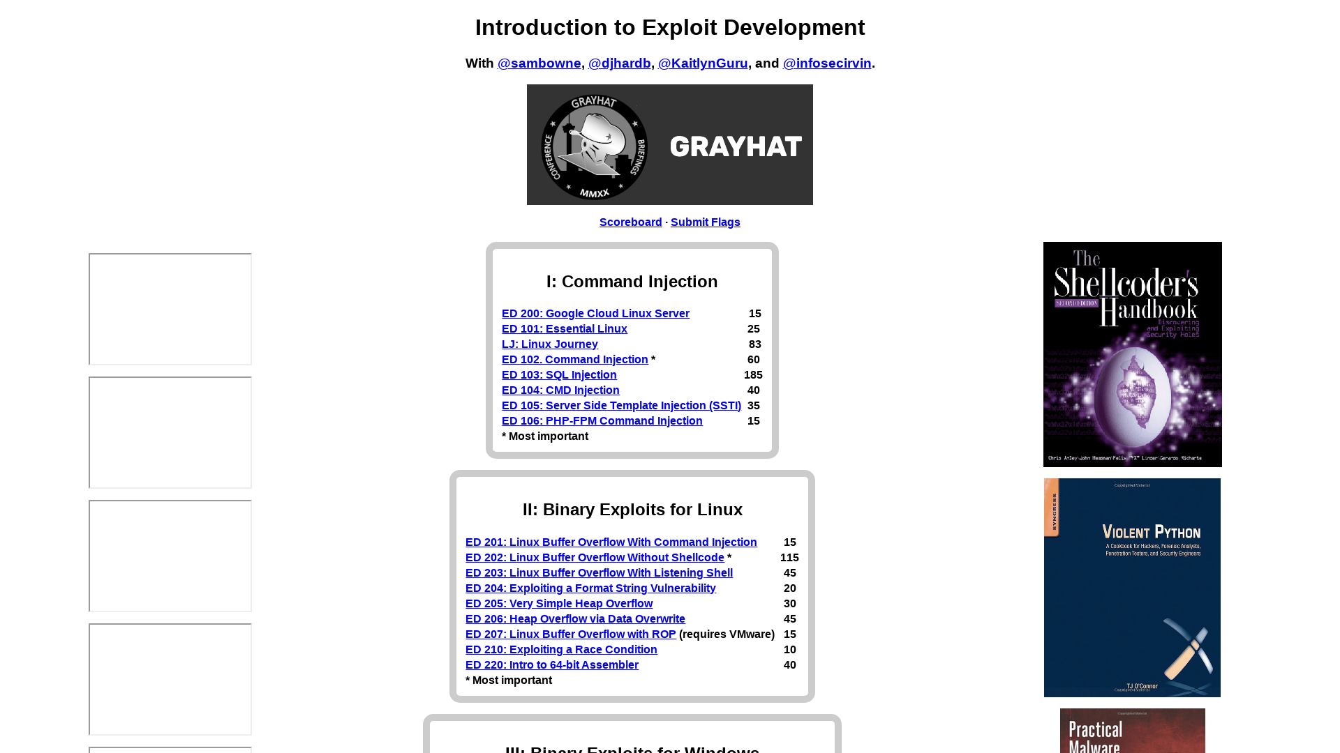 Introduction to Exploit Development